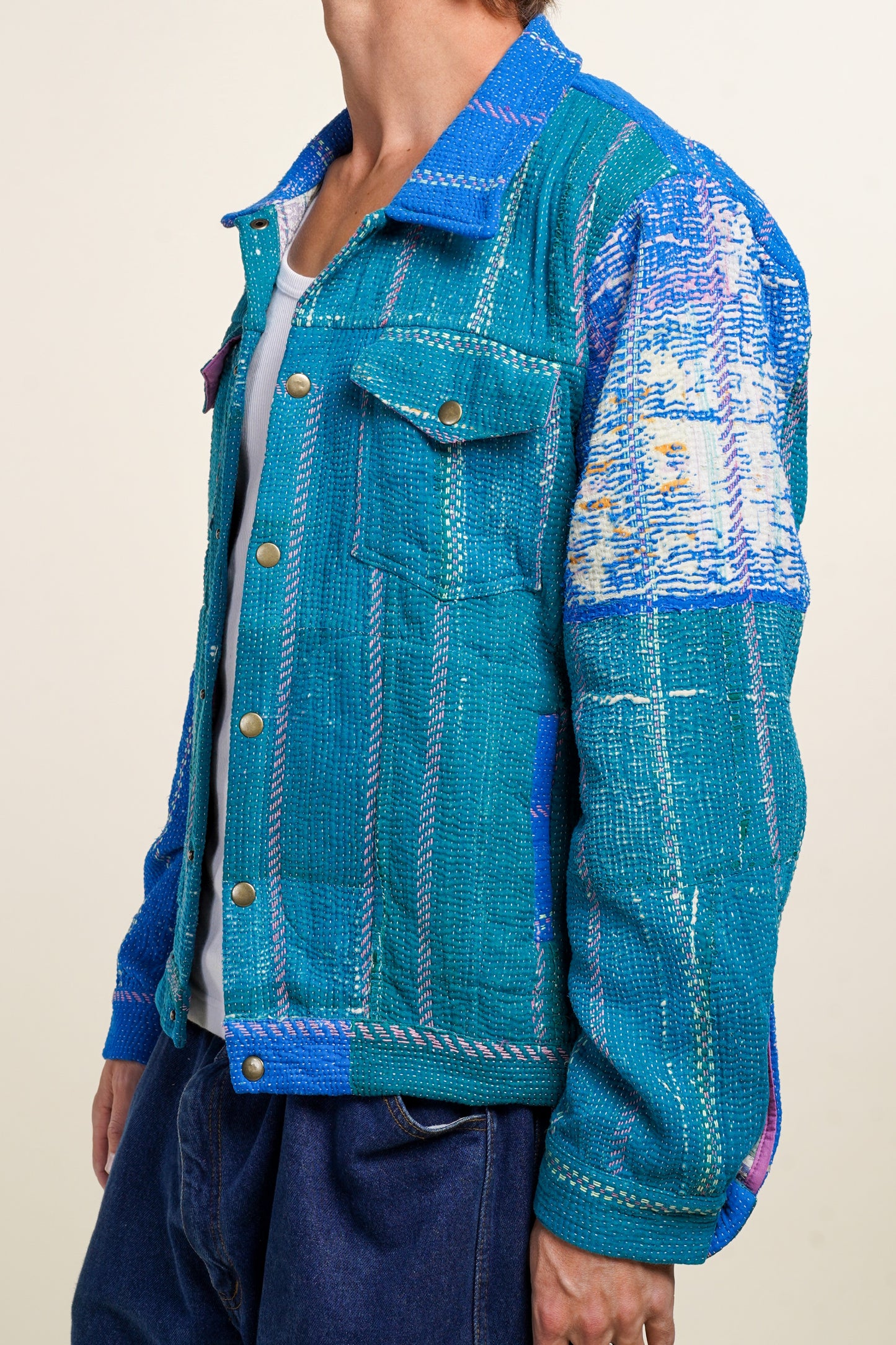 KANTHA DENIM JACKET 8