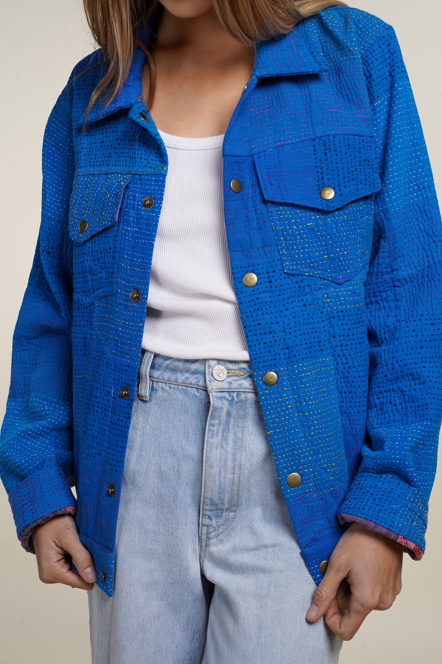 KANTHA DENIM JACKET 5