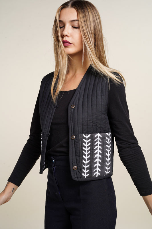 GILET MATISSE NOIR